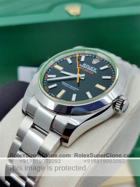 rolex milgauss super clone|super clone rolex weight.